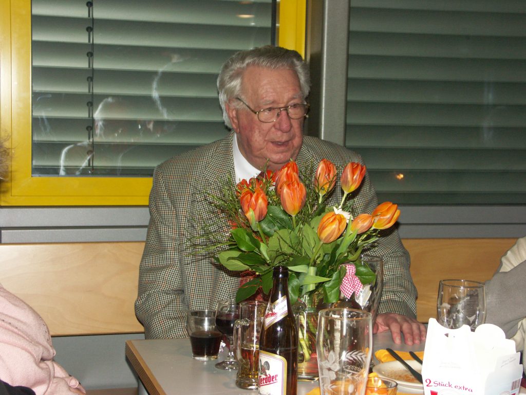 Walter Schaffers 85. Geburtstag